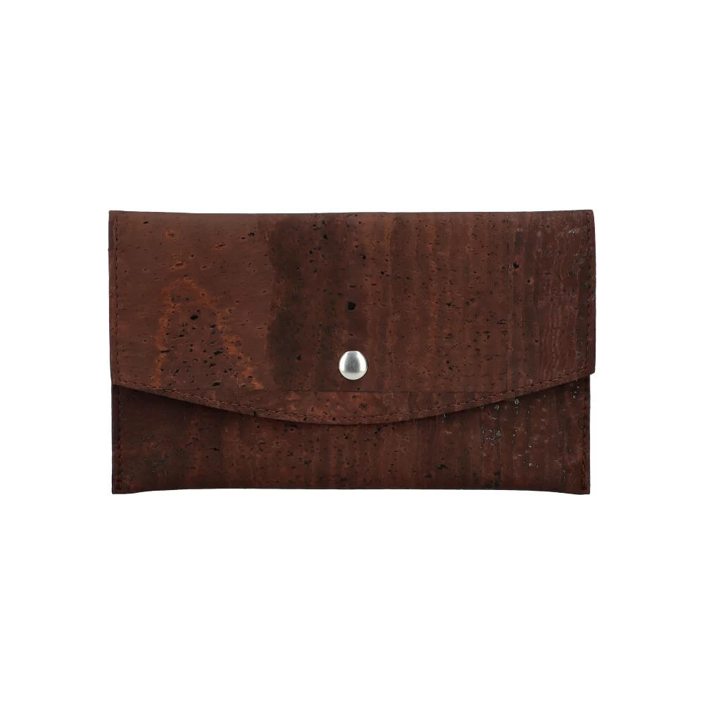 Cork Wallet MSPM15 - D BROWN - ModaServerPro